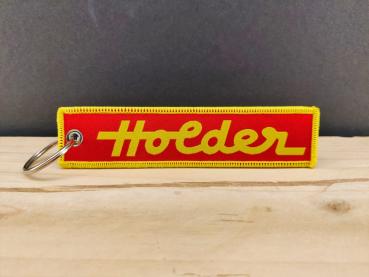 Holder Oldtimer Traktor Schlüsselanhänger gewebt